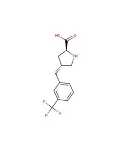 Astatech (2S,4R)-4-(3-(TRIFLUOROMETHYL)BENZYL)PYRROLIDINE-2-CARBOXYLIC ACID; 5G; Purity 96%; MDL-MFCD28968087